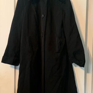 SKINN Elegant Black Trench Coat